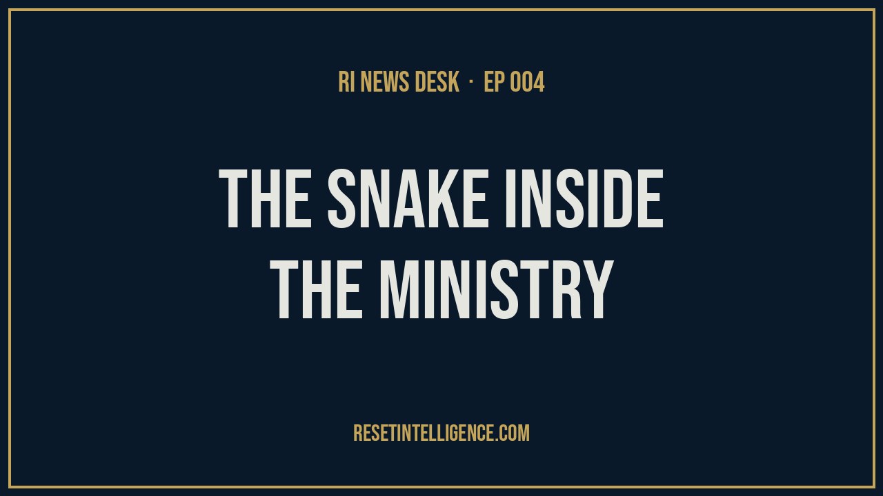 The Snake Inside the Ministry