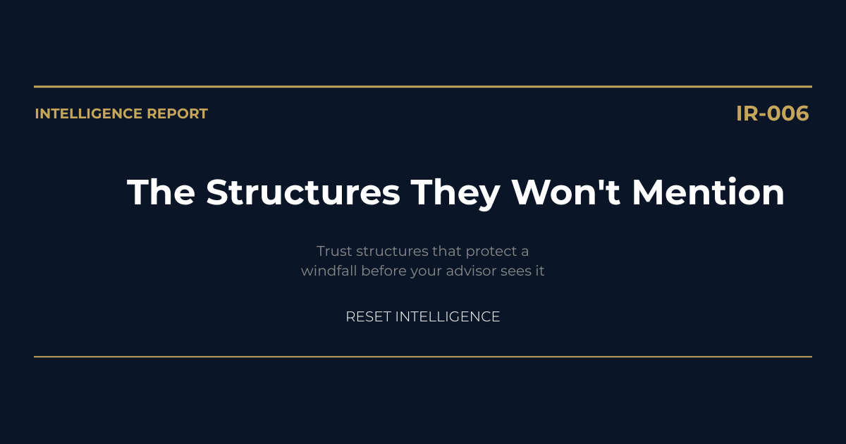 The Structures They Won't Mention