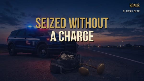 ‼️ URGENT Briefing ‼️              Civil Asset Forfeiture: How to Keep Your RV Money From Being Seized