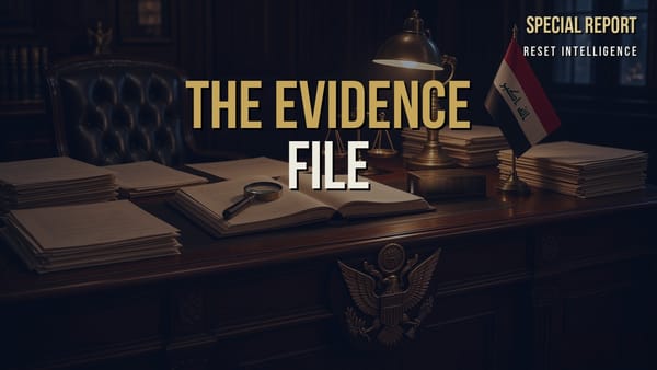 The Evidence File: 90 Days That Answered "Nothing Is Happening"