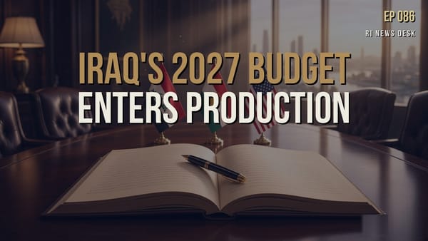 Iraq's 2027 Budget Enters Production