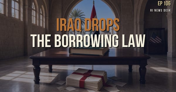Iraqi Dinar Brief - October 5, 2026: Iraq Drops the Borrowing Law
